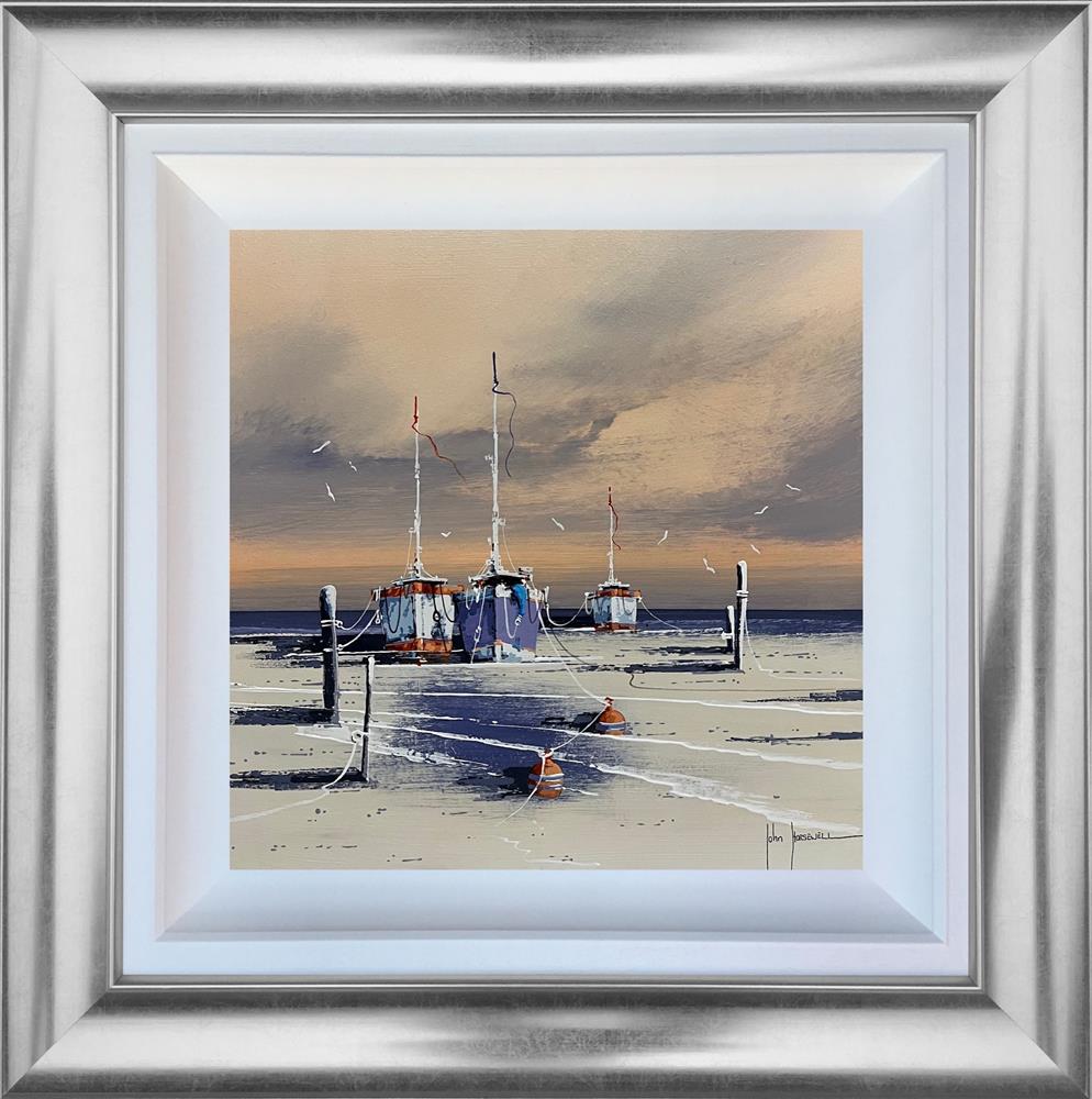 Sails Resting by John Horsewell (Original) - TheArtistsQuarter