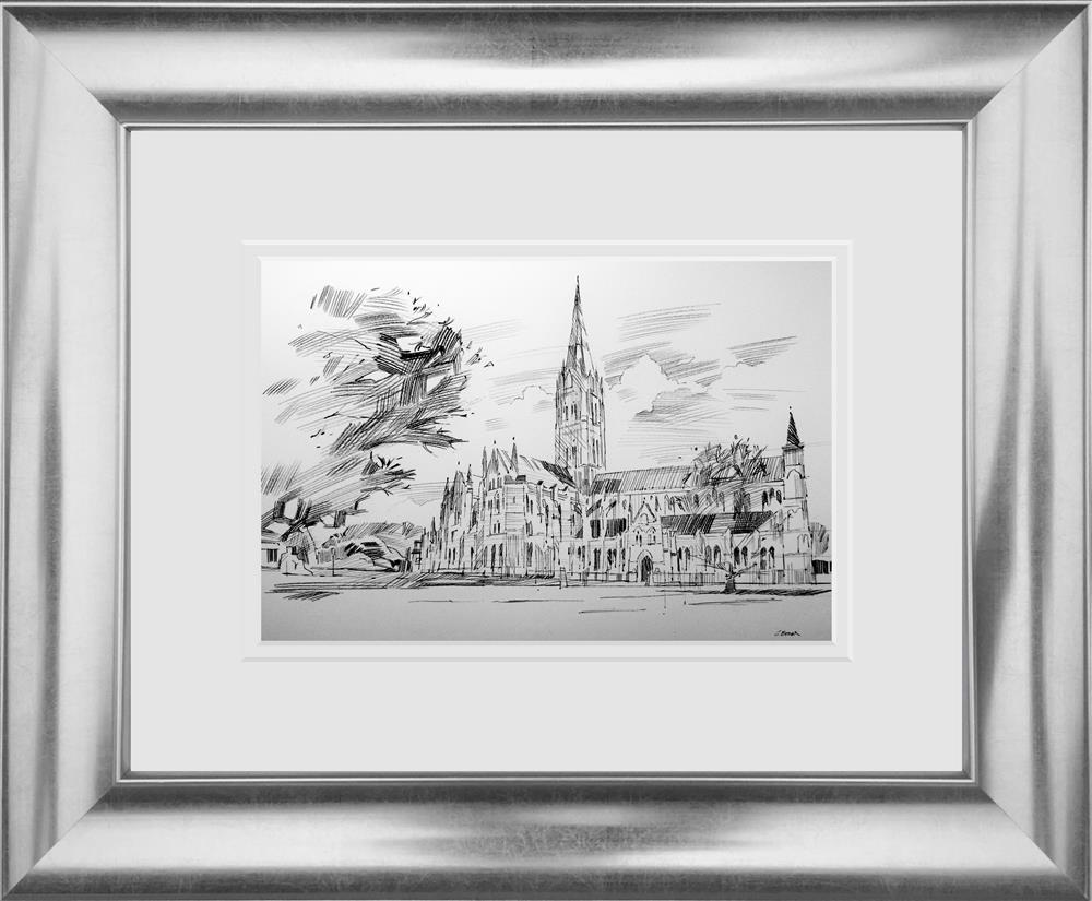 Salisbury Cathedral by Colin Brown (Limited Edition) - TheArtistsQuarter