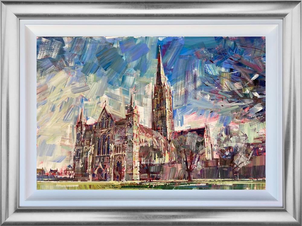 Salisbury Cathedral by Colin Brown (Limited Edition) - TheArtistsQuarter