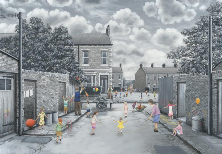 School's Out For Summer - Canvas Artist Proof by Leigh Lambert - TheArtistsQuarter