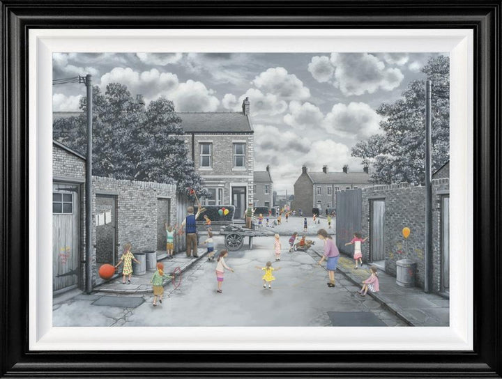 School's Out For Summer - Canvas Deluxe Artist Proof by Leigh Lambert - TheArtistsQuarter