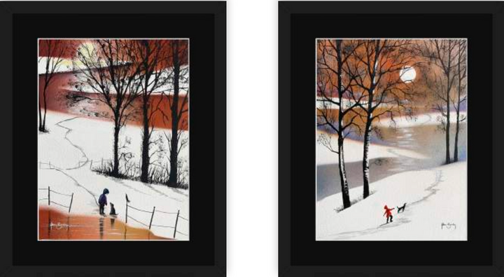 A Winter Walk By Adam Barsby *NEW* - TheArtistsQuarter