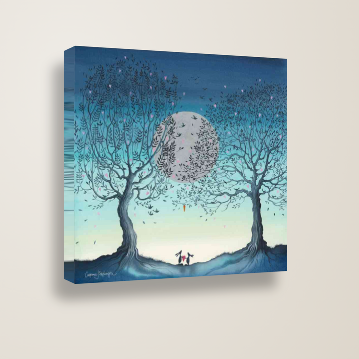 Hope Moon II (Canvas) By Catherine Stephenson - TheArtistsQuarter