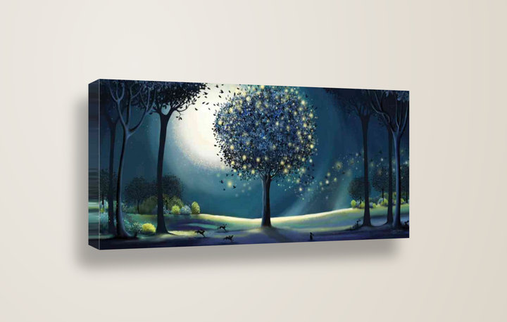 Firefly Tree (Canvas) By Catherine Stephenson *DELIVERS LATE AUGUST - TheArtistsQuarter