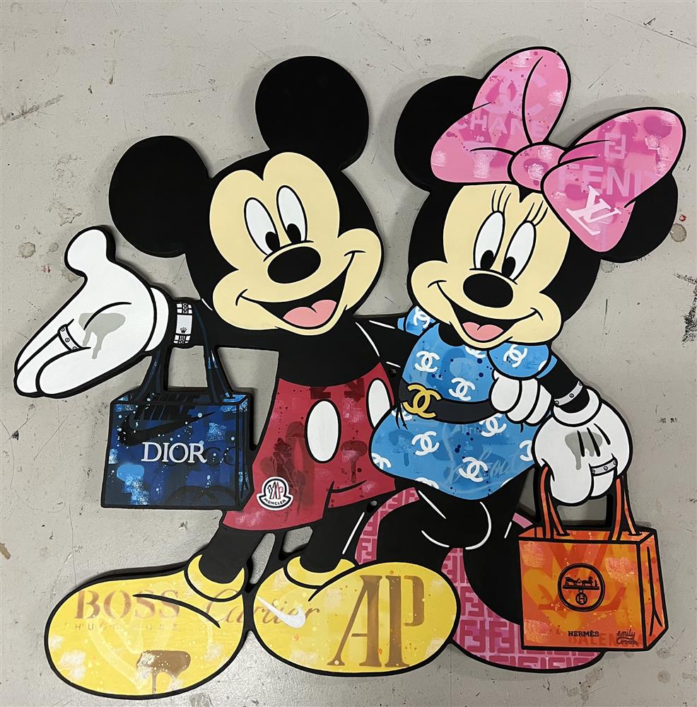 Shopping Duo by Emily Crook (Original) - TheArtistsQuarter