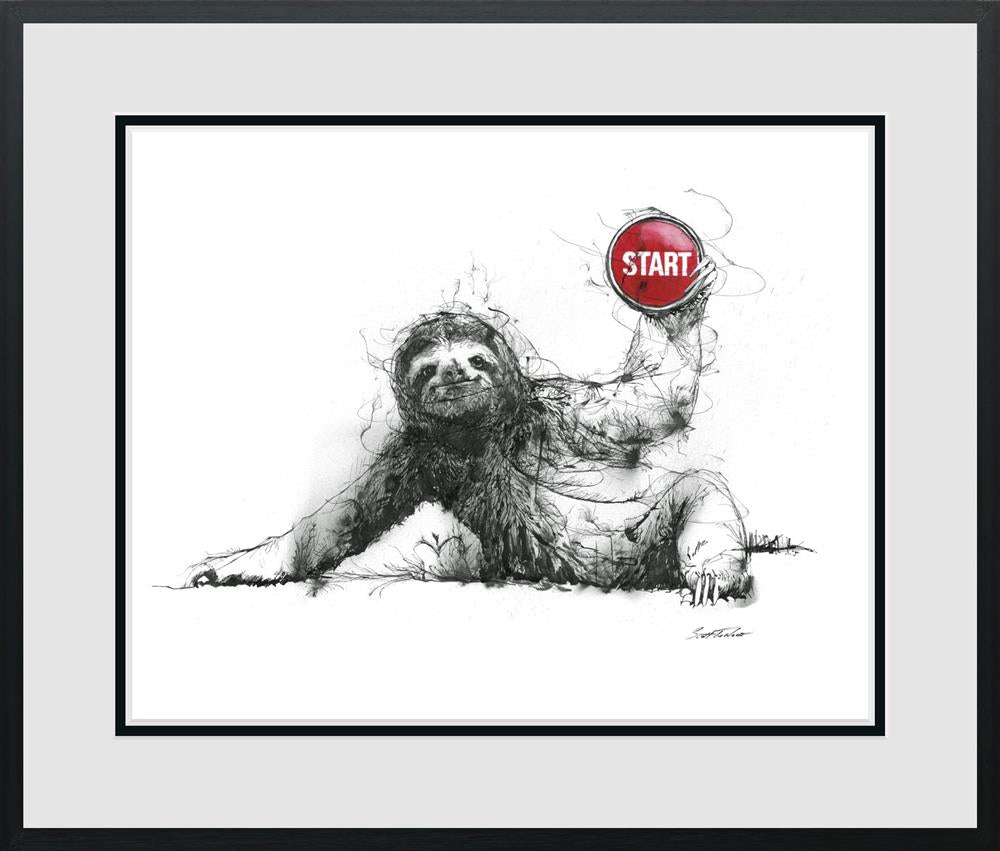 Sloth Start by Scott Tetlow (Limited Edition) - TheArtistsQuarter