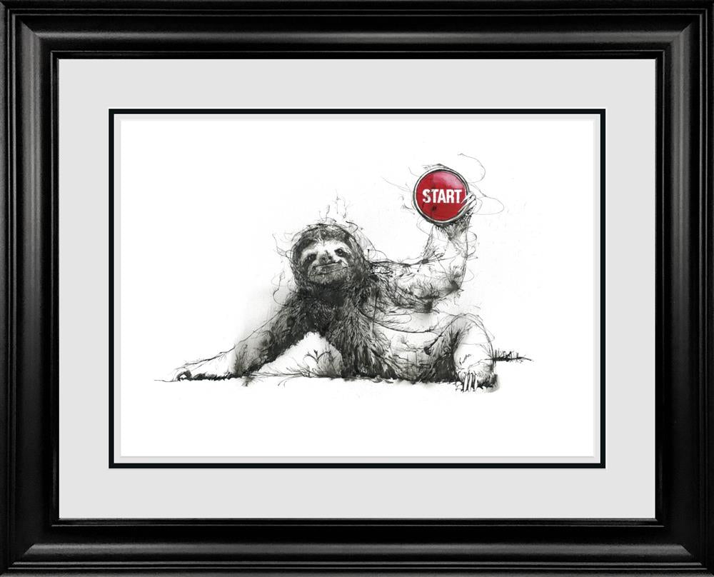 Sloth Start by Scott Tetlow (Original) - TheArtistsQuarter