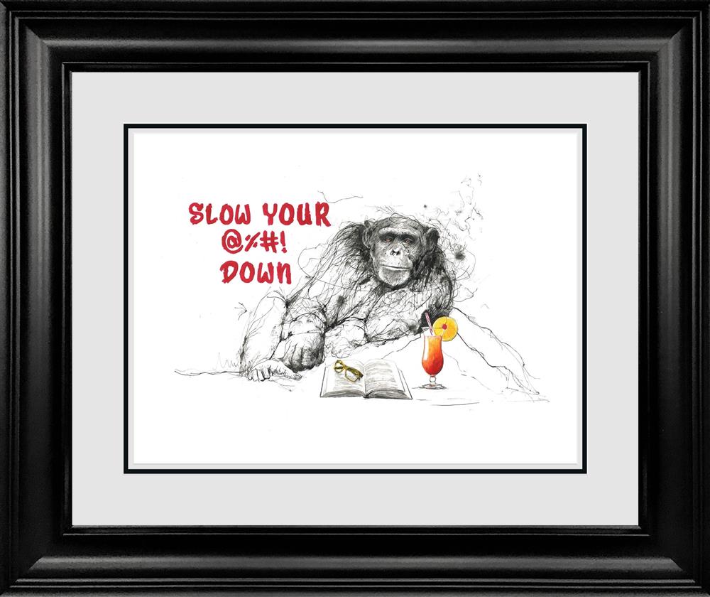 Slow Your @%#! Down by Scott Tetlow (Original) - TheArtistsQuarter