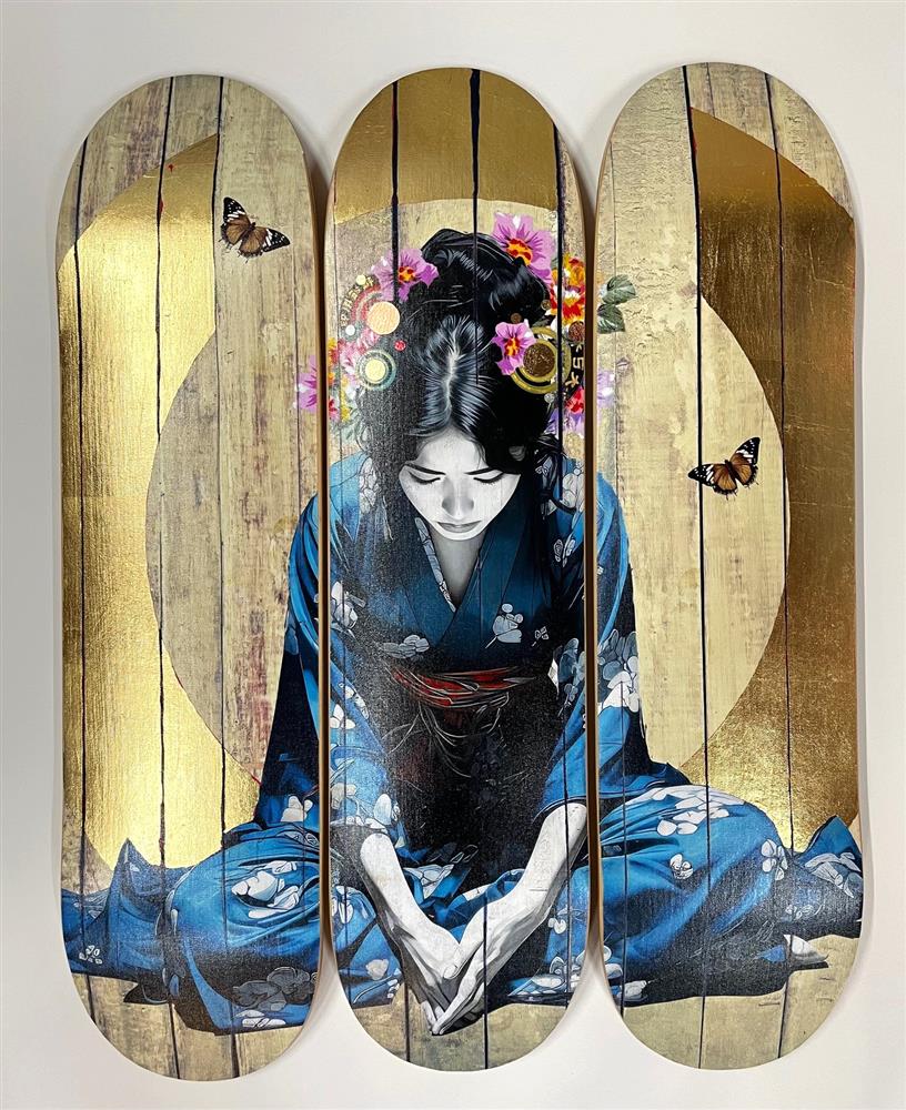 Small Sanctuary - Skate Deck by The Trunk Of Funk (Limited Edition) - TheArtistsQuarter