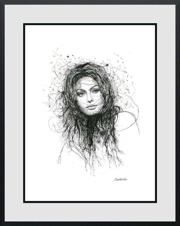 Sophia Loren by Scott Tetlow - TheArtistsQuarter