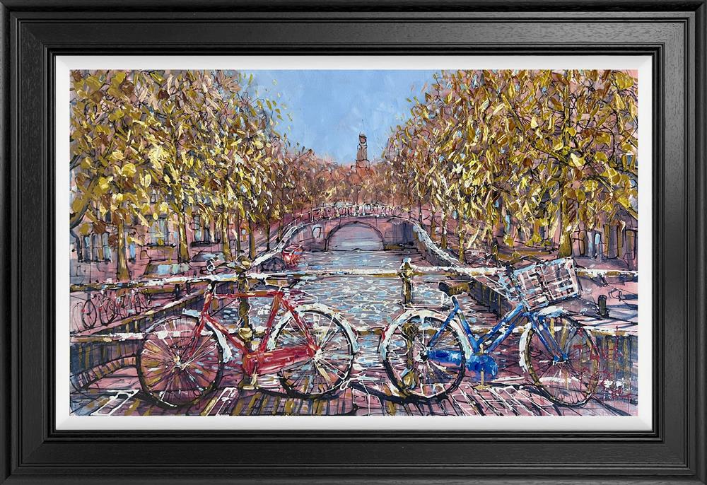 Spring on the Prinsengracht by Nigel Cooke (Original) - TheArtistsQuarter