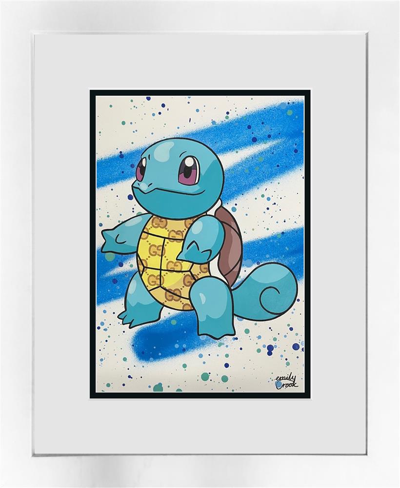 Squirtle - Study by Emily Crook (Original) - TheArtistsQuarter