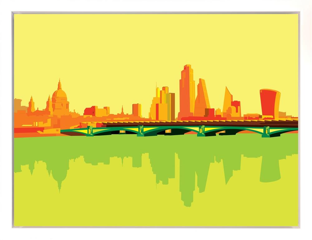 St Pauls To The City - Canvas Deluxe by Oshe (Limited Edition) - TheArtistsQuarter