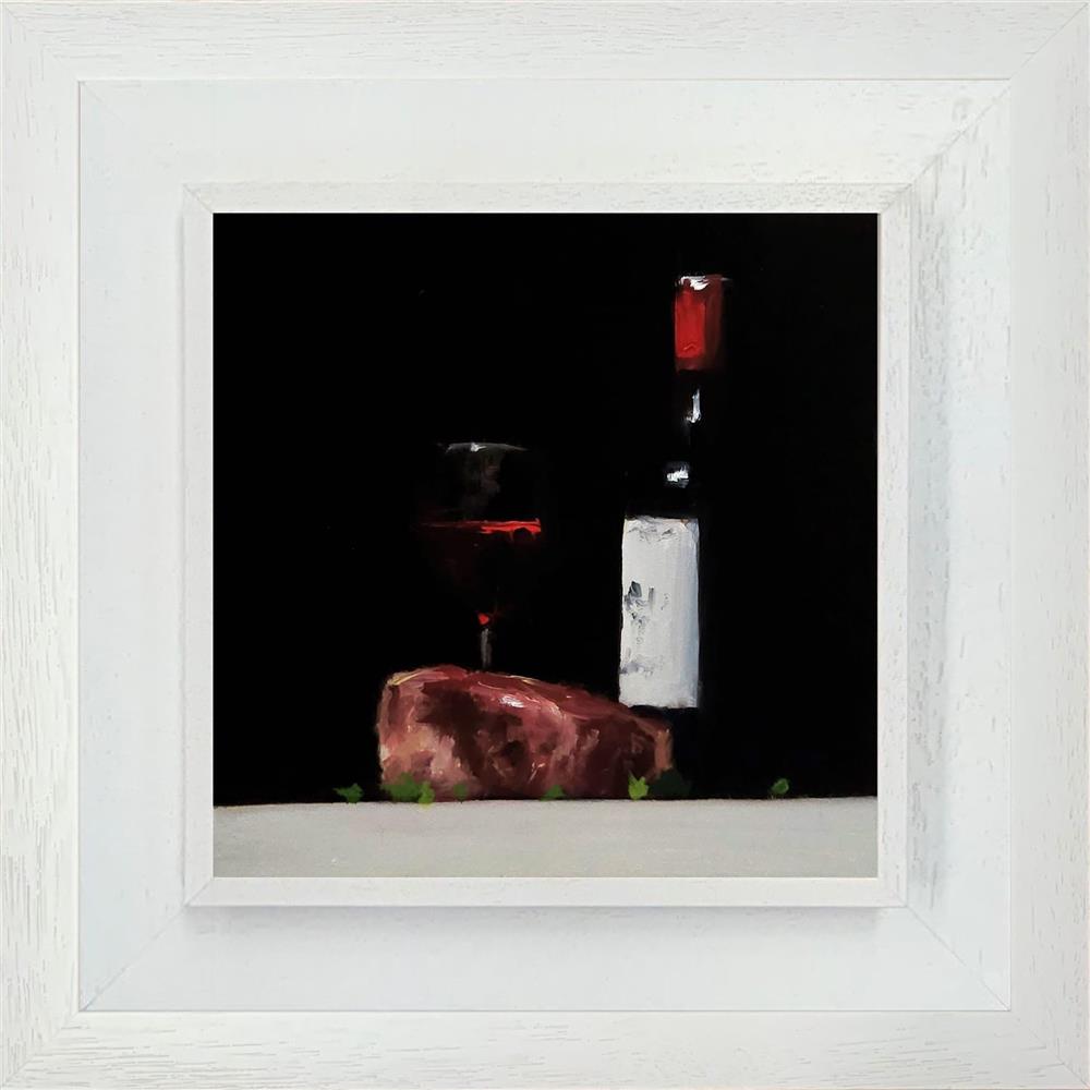 Steak And Red by Neil Carroll (Original) - TheArtistsQuarter