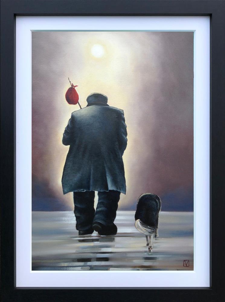 Strangers On The Shore by Michael Abrams (Original) - TheArtistsQuarter