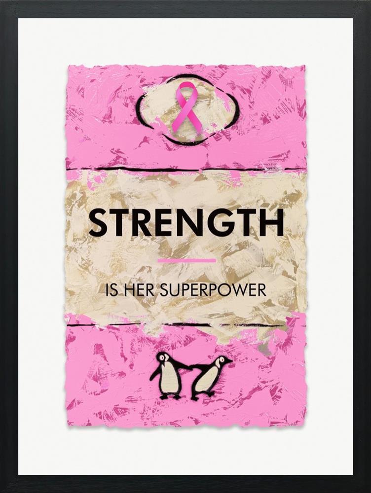 Strength Is Her Superpower - Exclusive by Hue Folk (Limited Edition) - TheArtistsQuarter