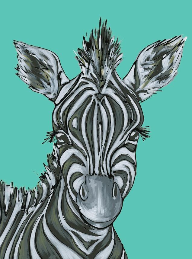 Stripey Wonder by Amy Louise - TheArtistsQuarter