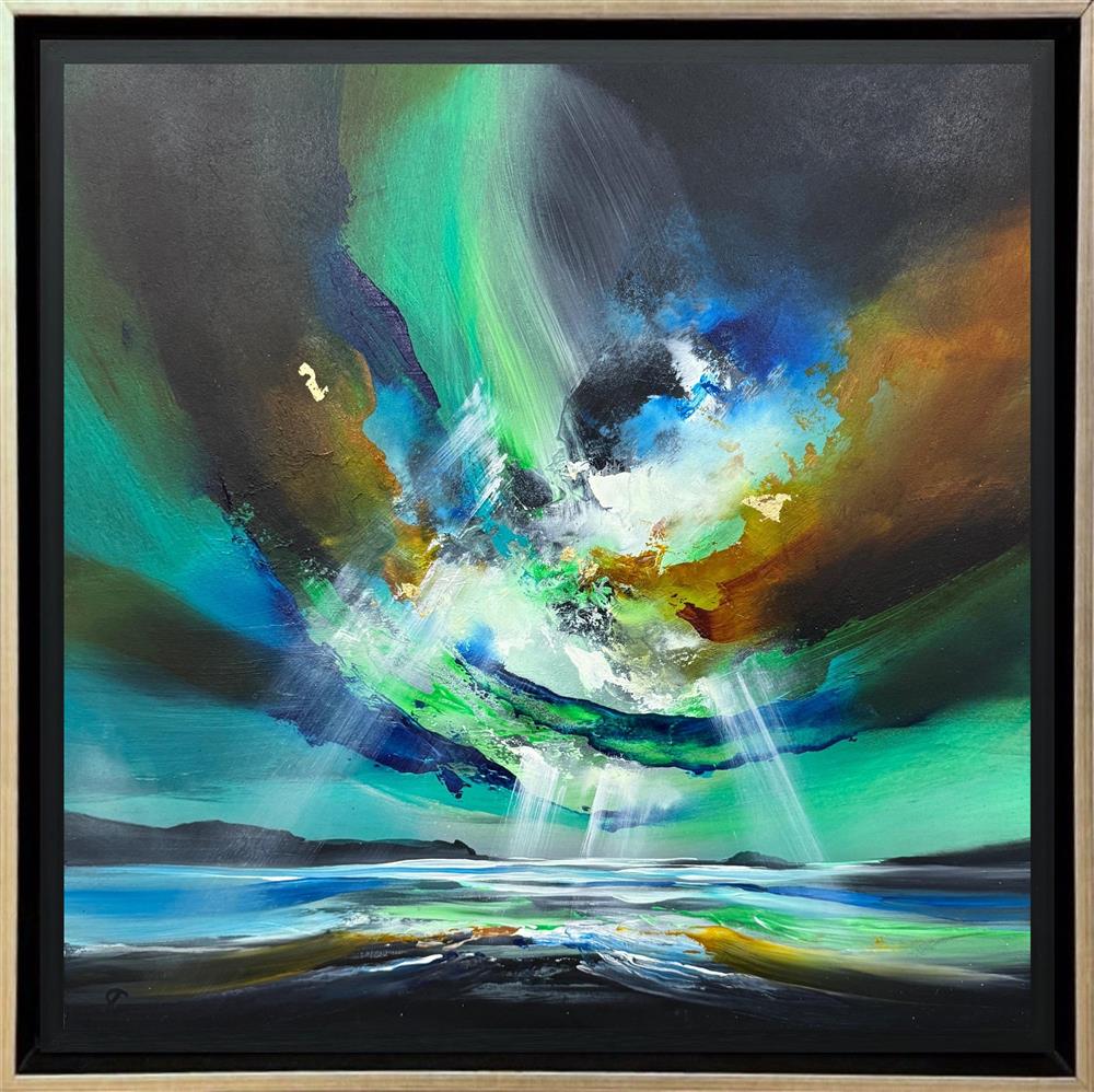 Teal Waves by Craig Foord (Original) - TheArtistsQuarter