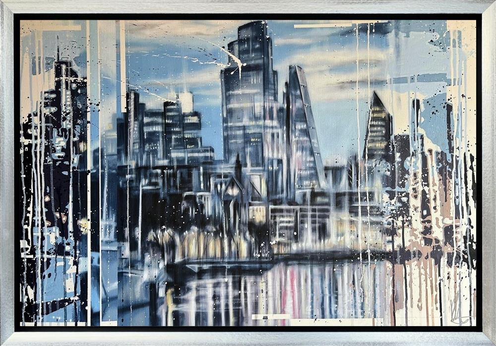 The Banking District by Kris Hardy (Original) - TheArtistsQuarter