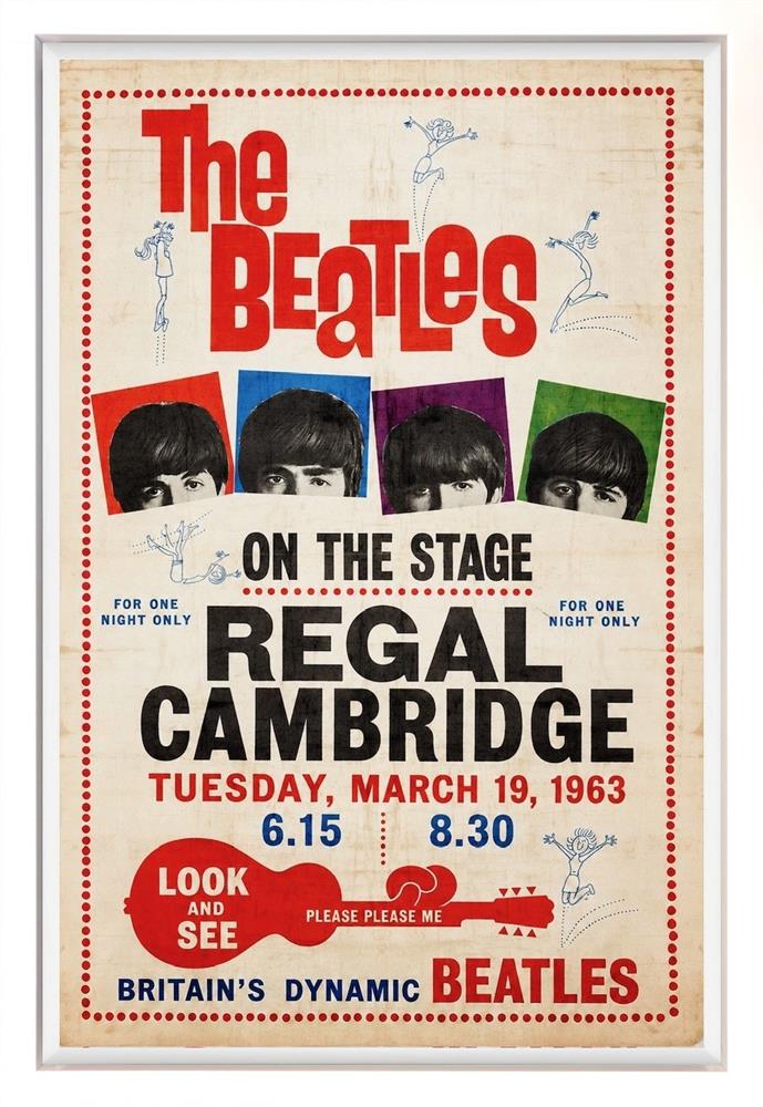 The Beatles - Regal Cambridge 1963 by Linda Charles (Original) - TheArtistsQuarter