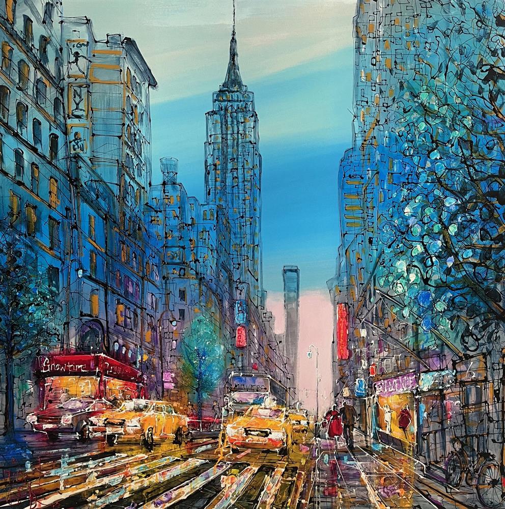 The Big Apple - Canvas Deluxe by Nigel Cooke - TheArtistsQuarter