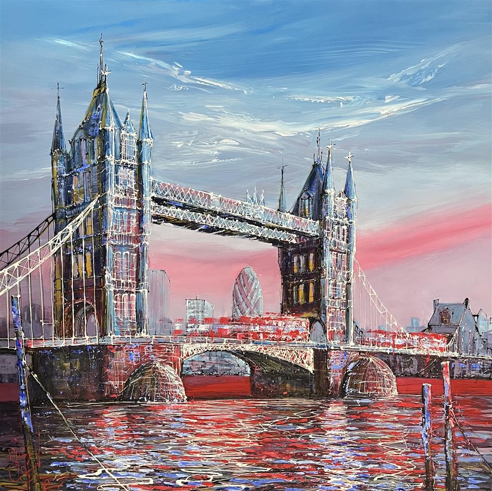 The City Of London - Canvas Deluxe by Nigel Cooke - TheArtistsQuarter