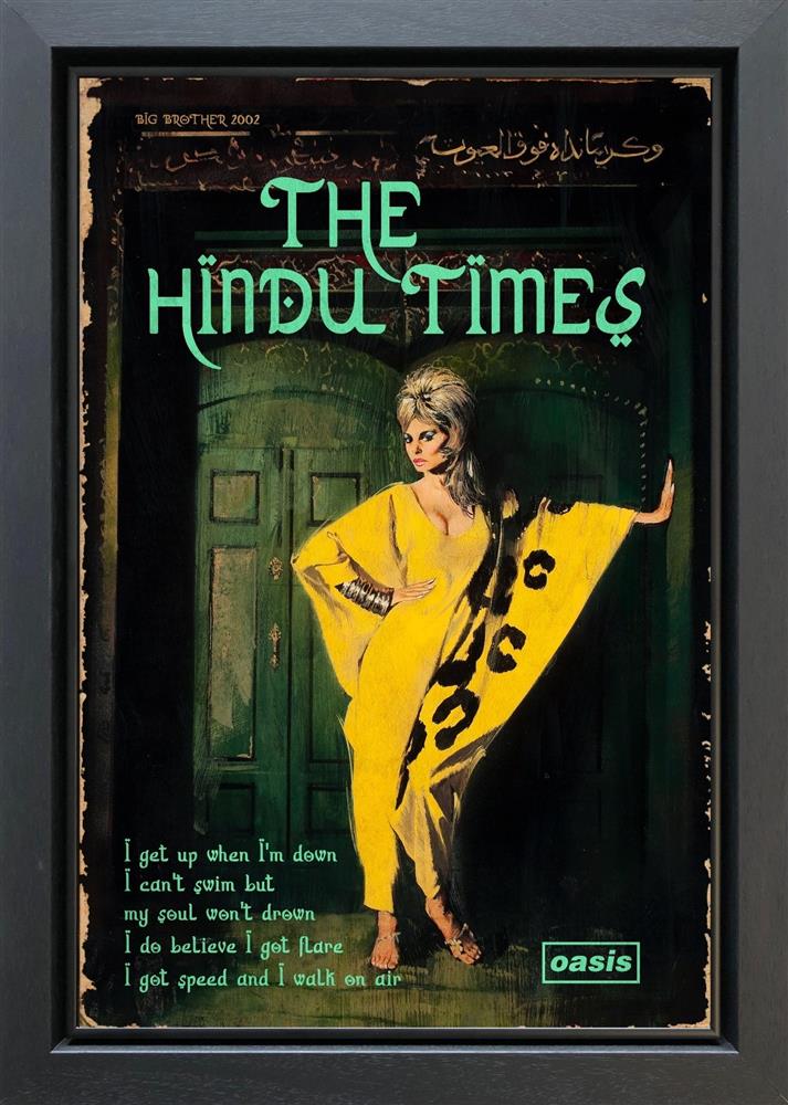 The Hindu Times by Linda Charles (Original) - TheArtistsQuarter