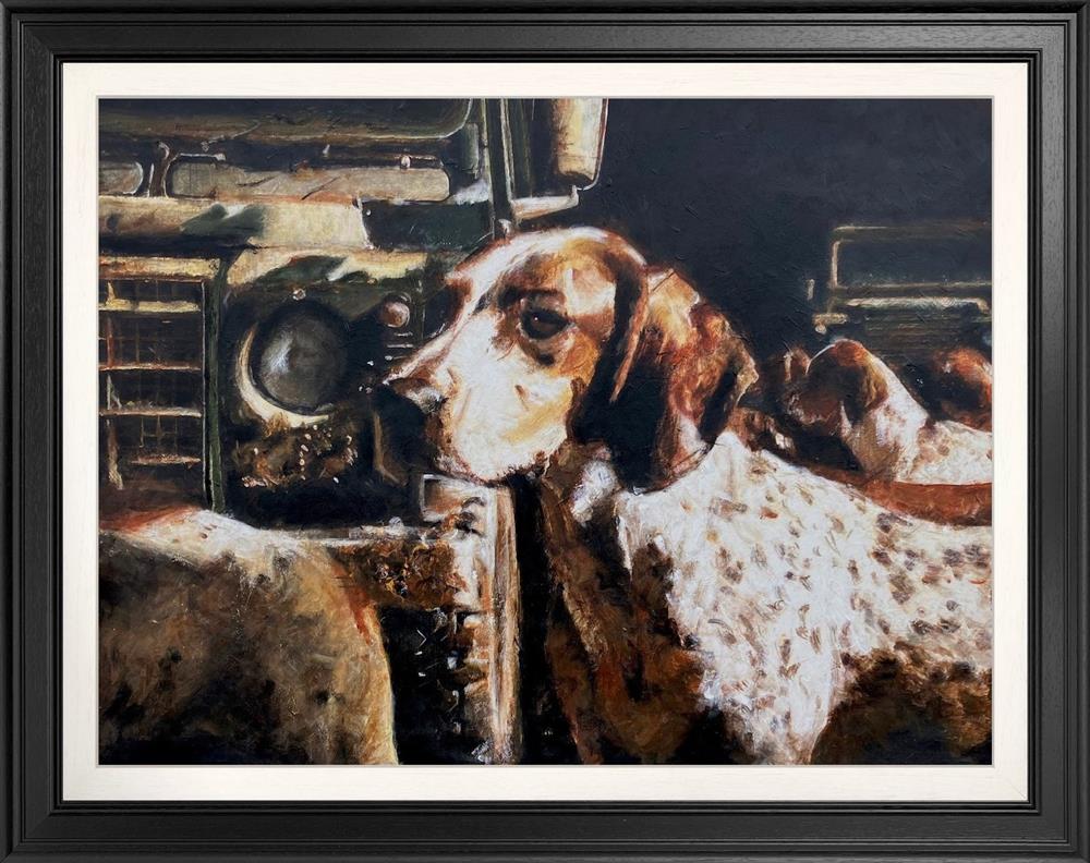 The Hounds II by Linda Charles (Original) - TheArtistsQuarter