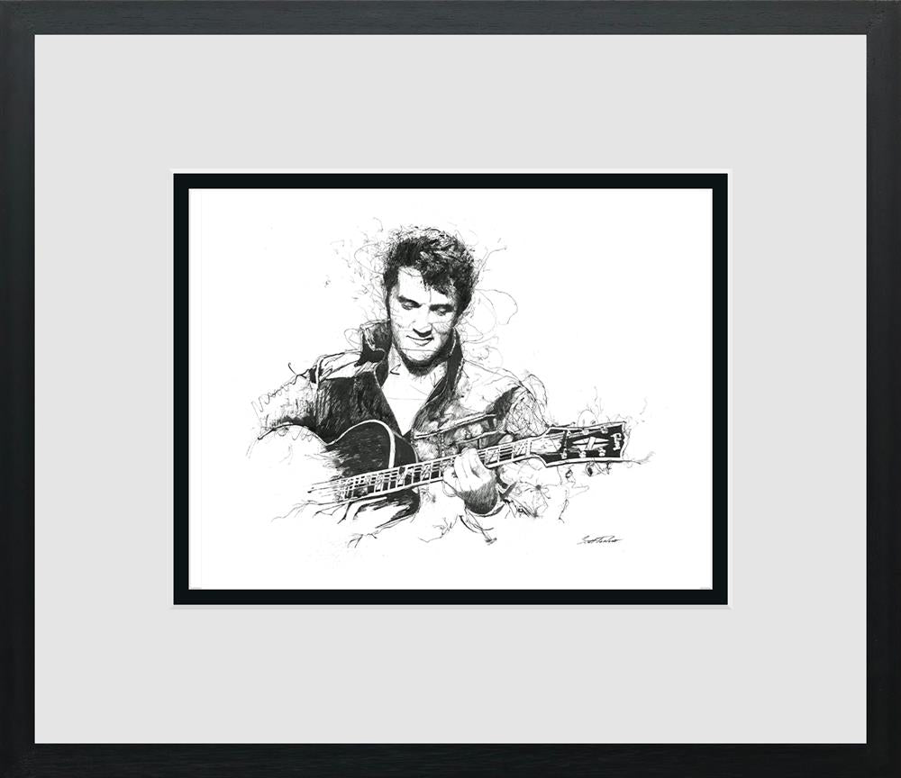 The King Of Rock & Roll - Miniature by Scott Tetlow (Limited Edition) - TheArtistsQuarter