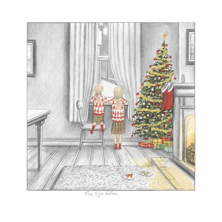 The Night Before - Sketch by Leigh Lambert - TheArtistsQuarter
