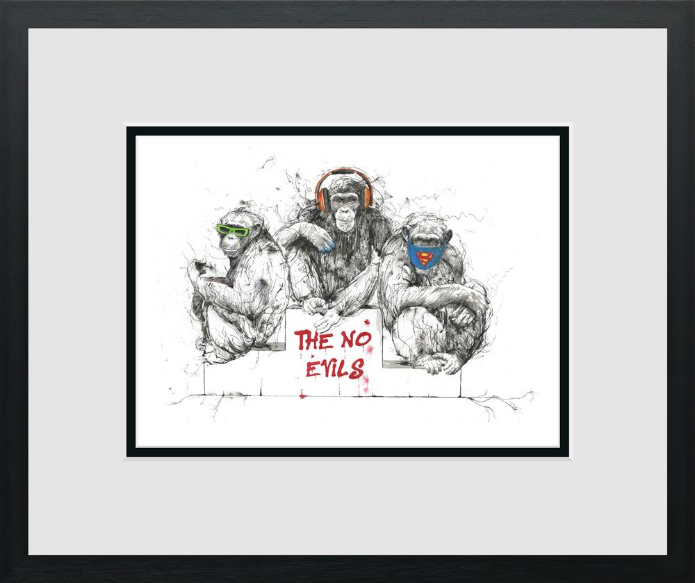 The No Evils - Miniature by Scott Tetlow - TheArtistsQuarter