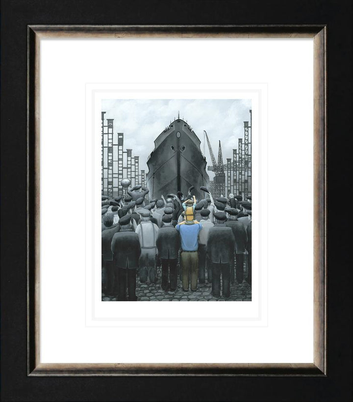 The Ship That Dad Built - Paper by Leigh Lambert - TheArtistsQuarter