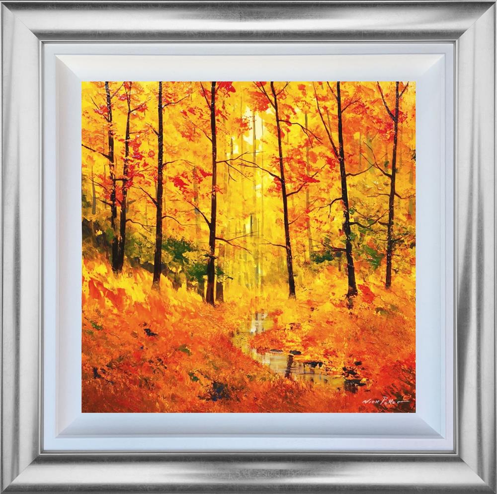 The Stream In Autumn by Nick Potter (Original) - TheArtistsQuarter