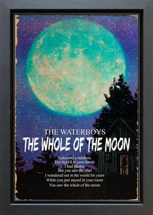 The Whole Of The Moon - Commission by Linda Charles (Original) - TheArtistsQuarter