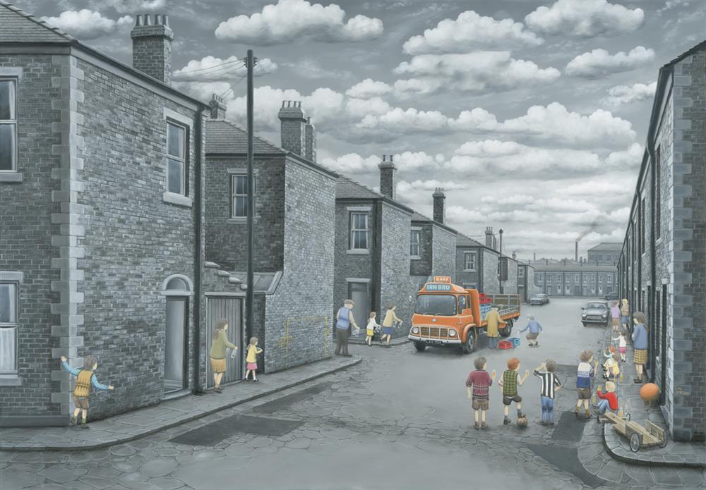 Thirsty Work - Canvas Artist Proof by Leigh Lambert - TheArtistsQuarter