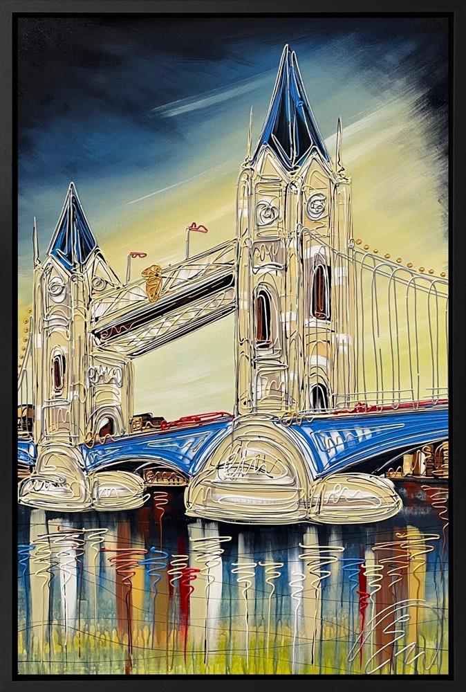 Tower Reflections by Edward Waite (Original) - TheArtistsQuarter