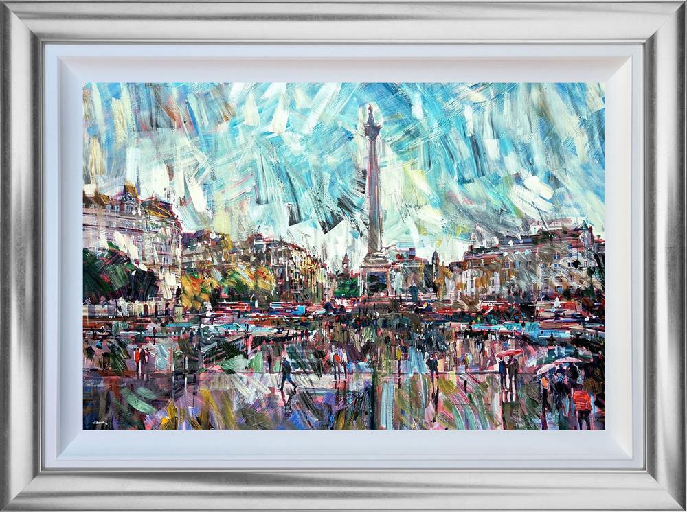 Trafalgar Showers by Colin Brown (Original) - TheArtistsQuarter