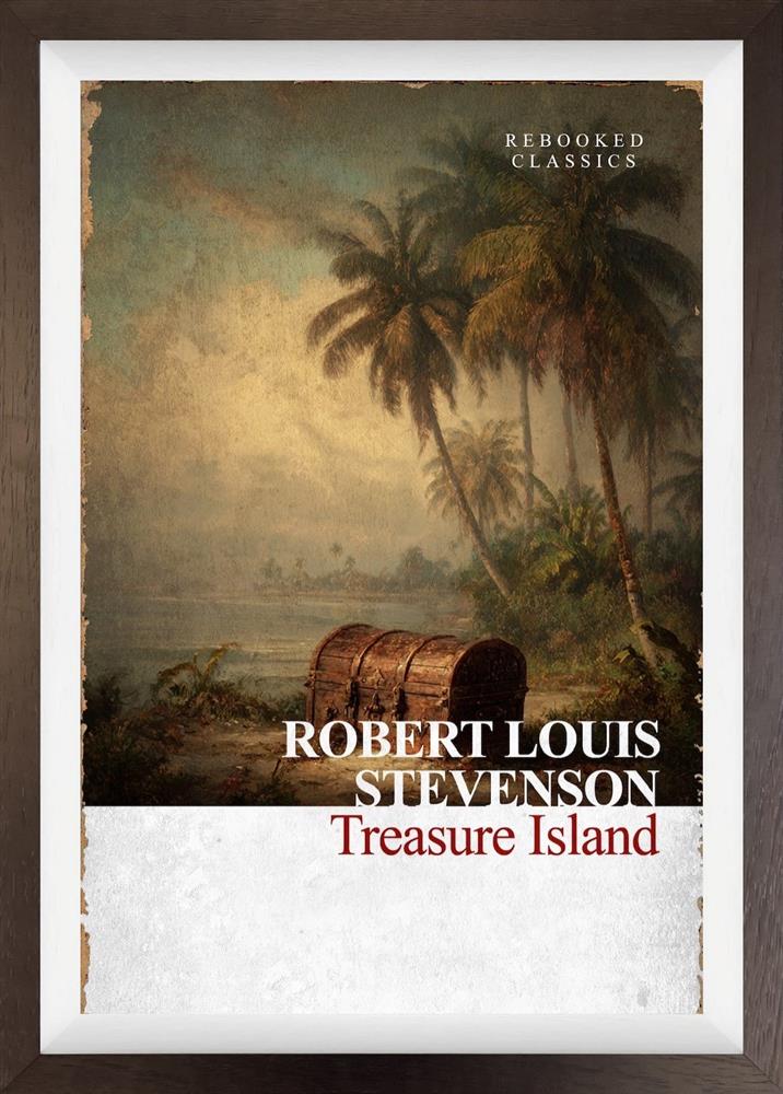 Treasure Island - Rebooked by Linda Charles (Original) - TheArtistsQuarter