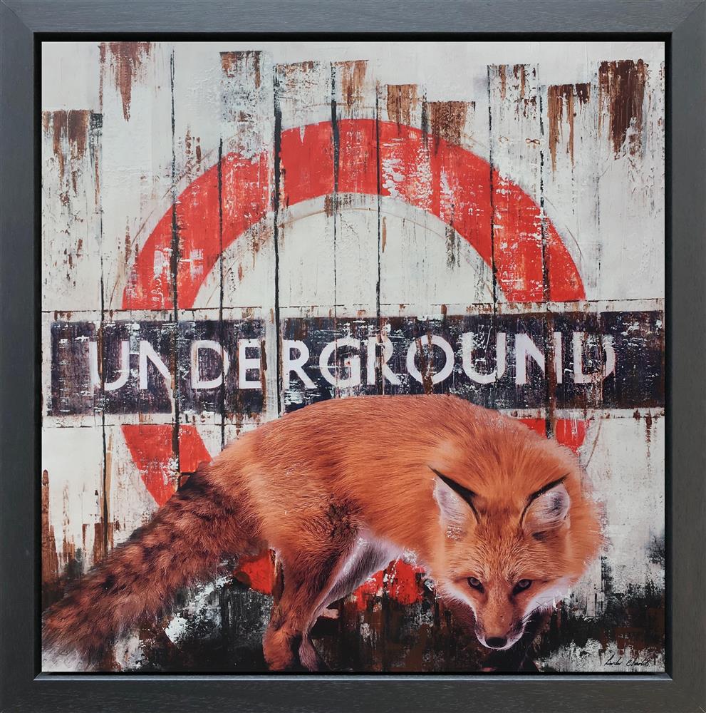 Underground Fox by Linda Charles (Original) - TheArtistsQuarter