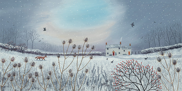 First Snow By Jo Grundy. - TheArtistsQuarter