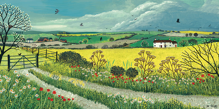 Canola Fields By Jo Grundy. *NEW* - TheArtistsQuarter