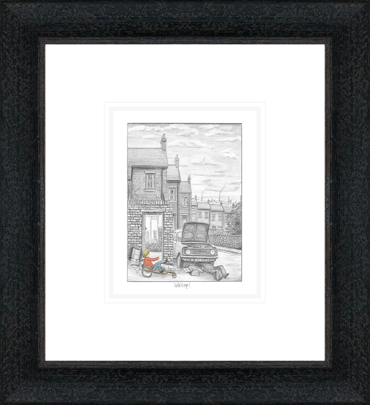 Wallop! - Sketch by Leigh Lambert - TheArtistsQuarter