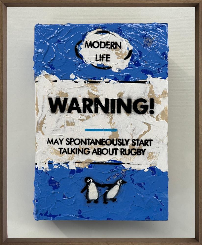 Warning - Storybook by Hue Folk (Original) - TheArtistsQuarter