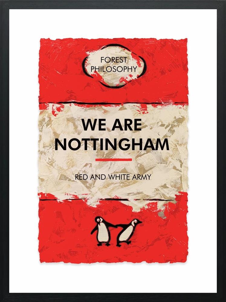 We Are Nottingham - Aura Nottingham Exclusive by Hue Folk (Limited Edition) - TheArtistsQuarter