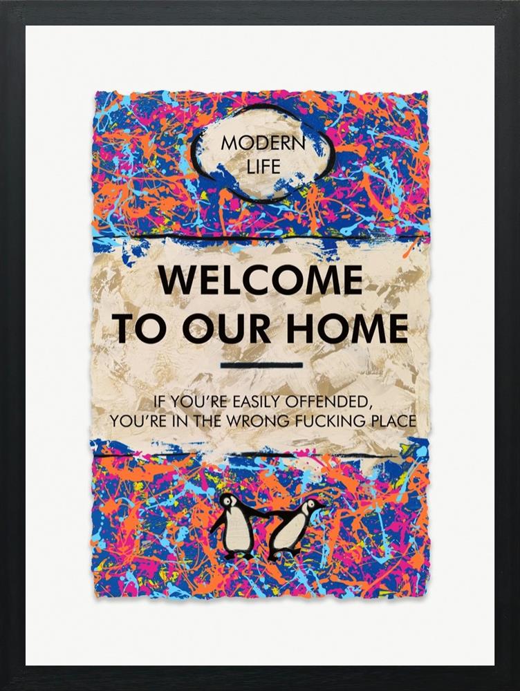 Welcome To Our Home by Hue Folk (Limited Edition) - TheArtistsQuarter