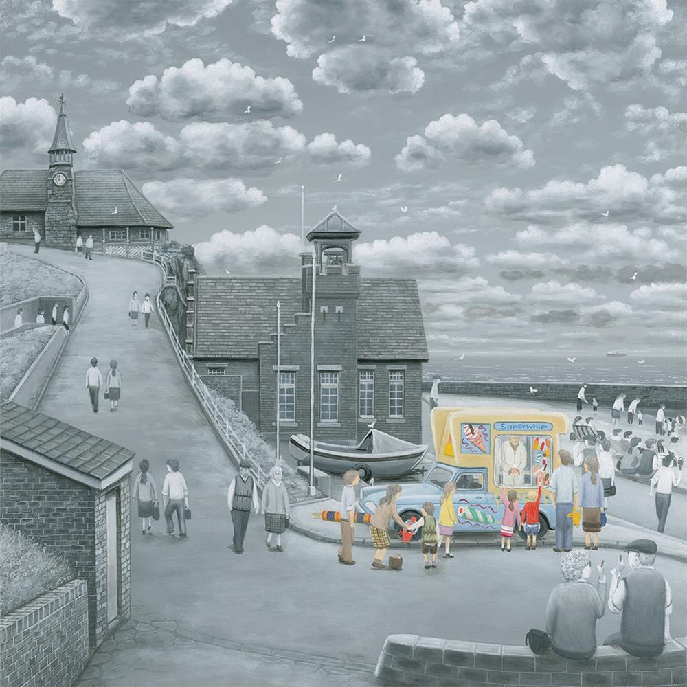 What Can I Get For Fourpence - Paper by Leigh Lambert - TheArtistsQuarter