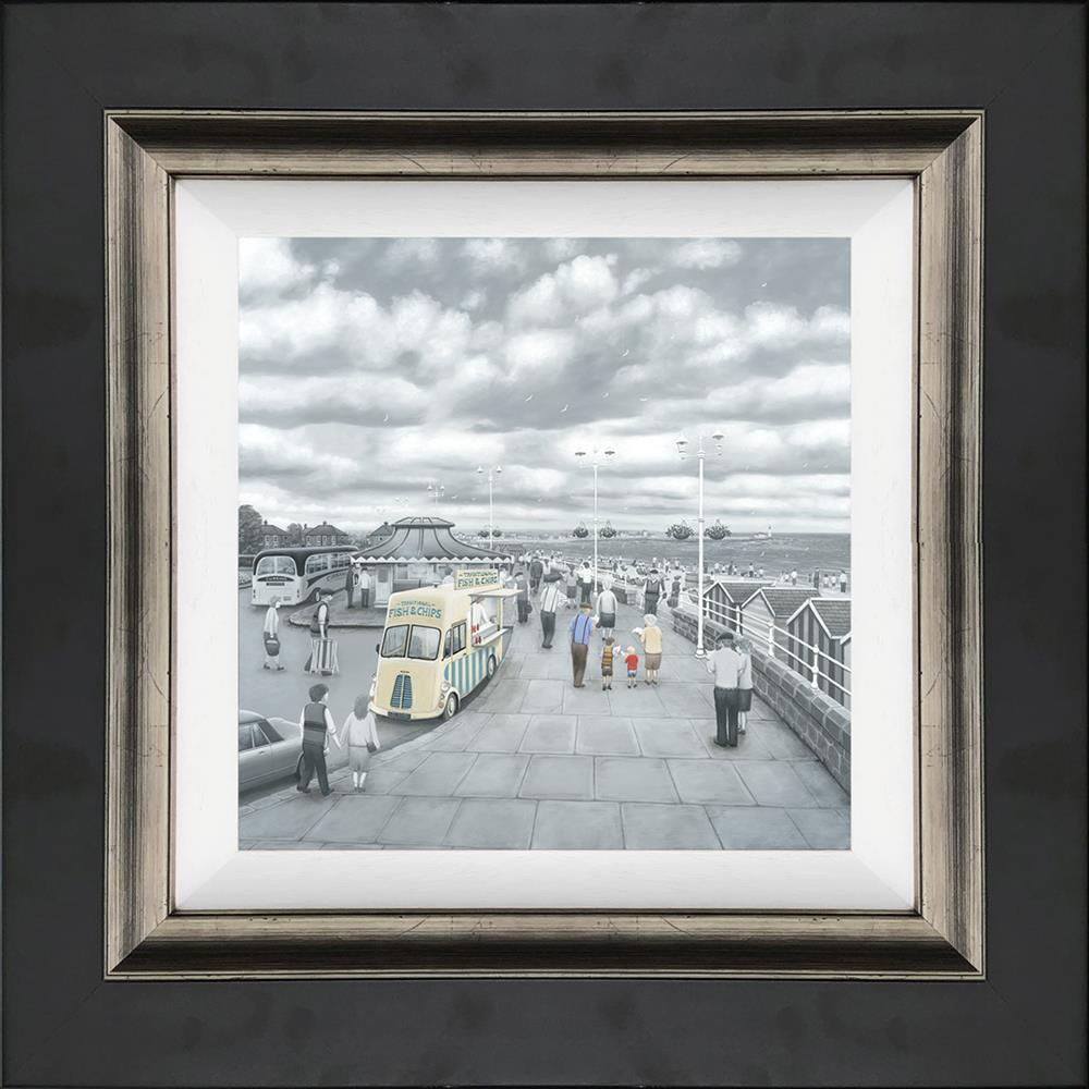 What Do You Like Best, Grandad or Chips - Canvas by Leigh Lambert (Limited Edition) - TheArtistsQuarter