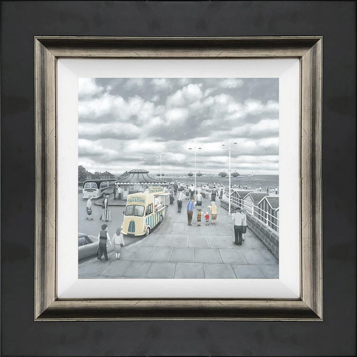 What Do You Like Best, Grandad or Chips - CanvasAP by Leigh Lambert - TheArtistsQuarter