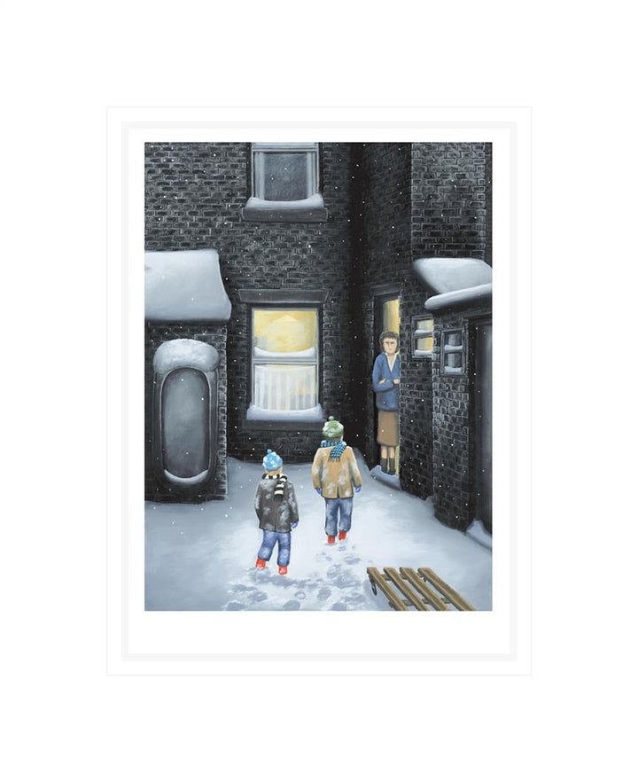 What's For Tea Mam? - Paper Artist Proof by Leigh Lambert - TheArtistsQuarter