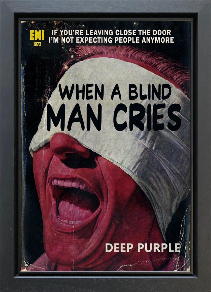 When A Blind Man Cries by Linda Charles (Original) - TheArtistsQuarter